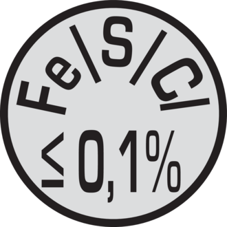 Eisen- und Schwefelfrei