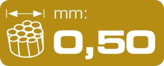 Drahtstärke in mm