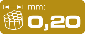 Drahtstärke in mm