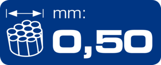 Drahtstärke in mm